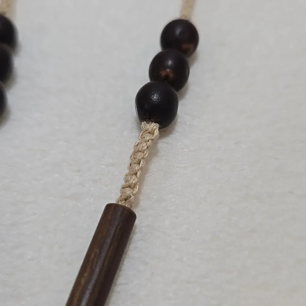 Native Hand Carved Necklace